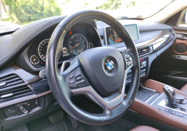 BMW X6 cena 129900 przebieg: 45000, rok produkcji 2015 z Węgrów małe 154